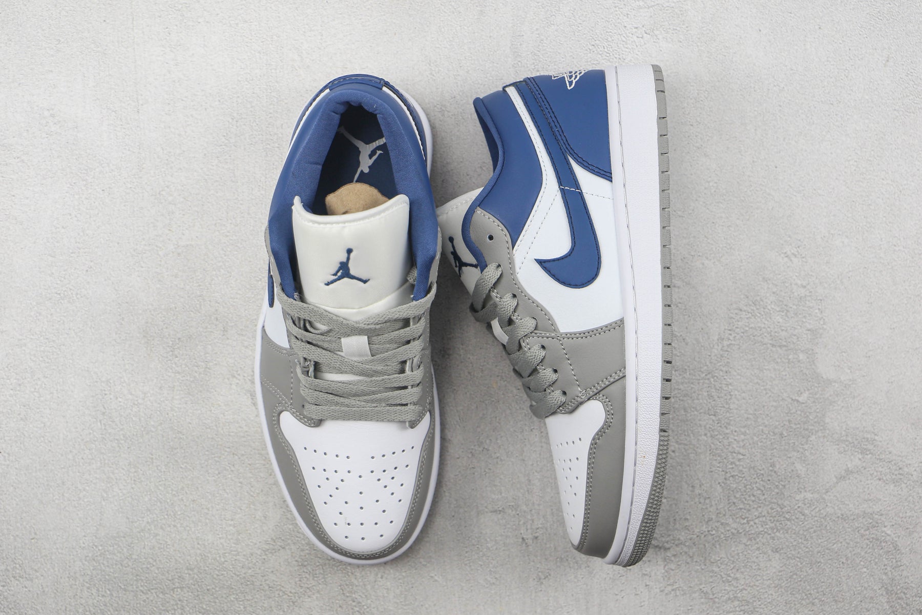 Jordan 1 Low Stealth French Blue Luxe Premium Brazil