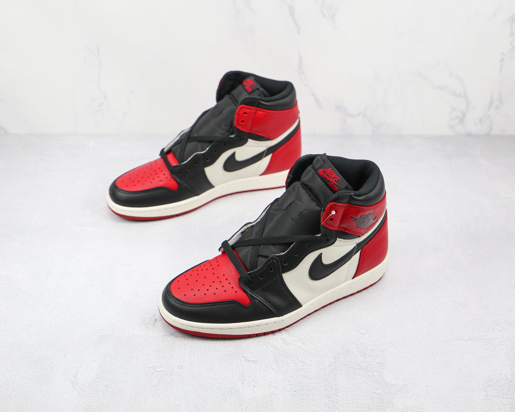 Jordan 1 Retro High Bred Toe Luxe Premium Brazil