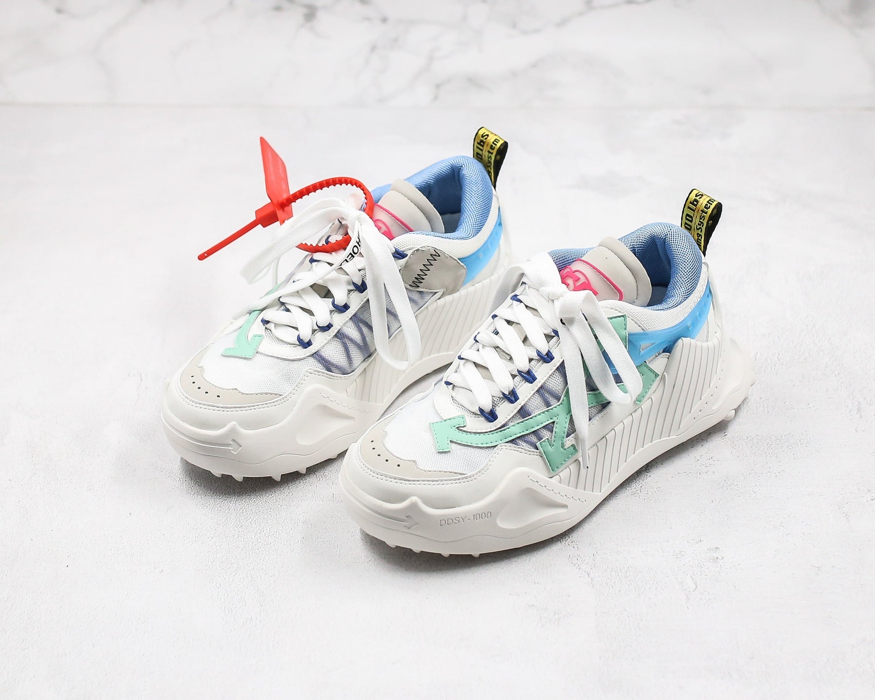 Off-White Odsy-1000 White Pale Blue SS20 - Luxe Premium Brazil