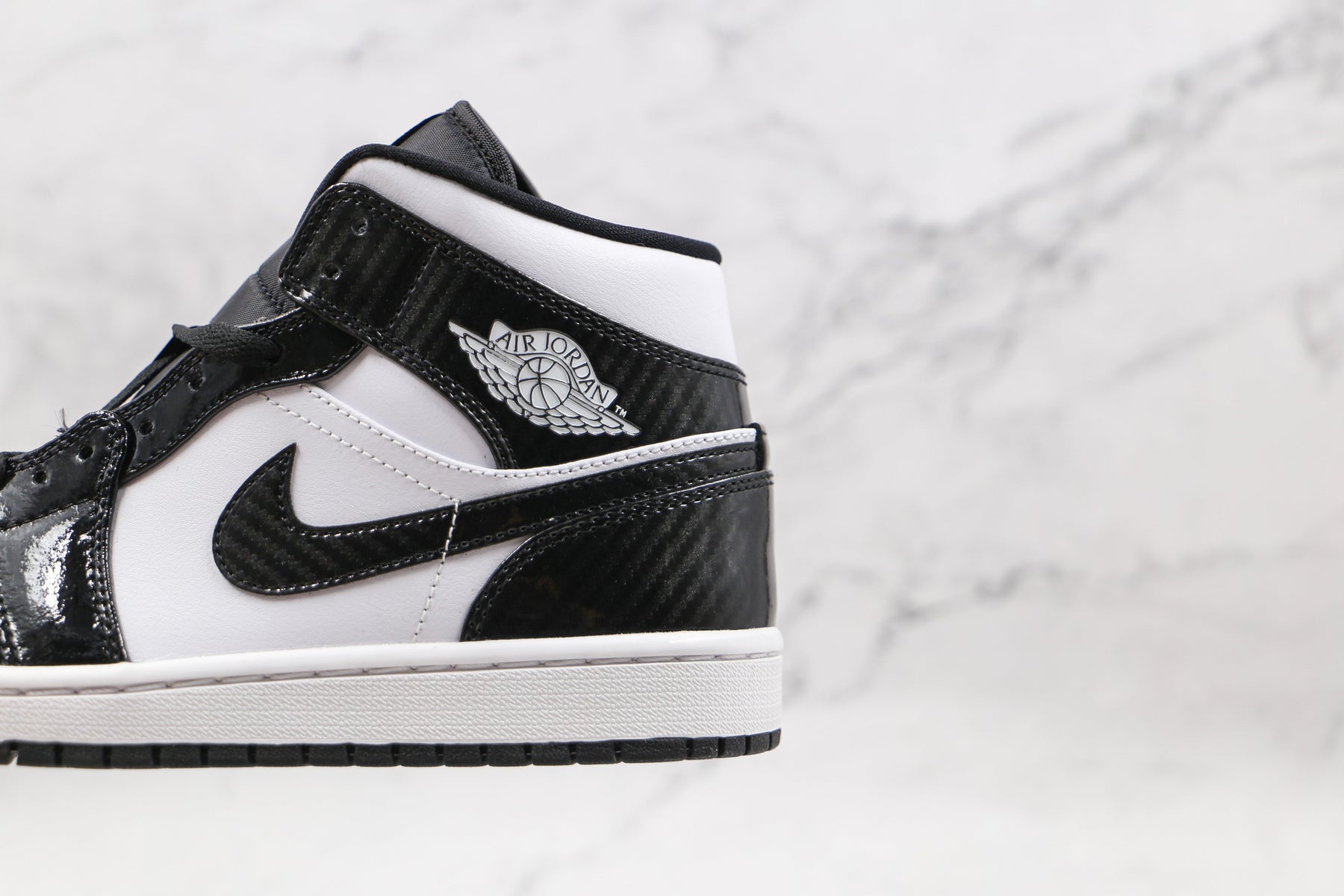 Jordan 1 Mid Carbon Fiber Luxe Premium Brazil