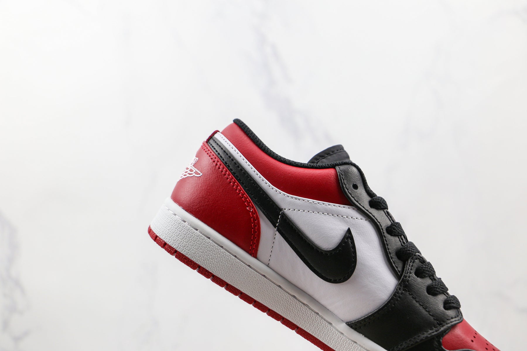 Jordan 1 Low Bred Toe Luxe Premium Brazil