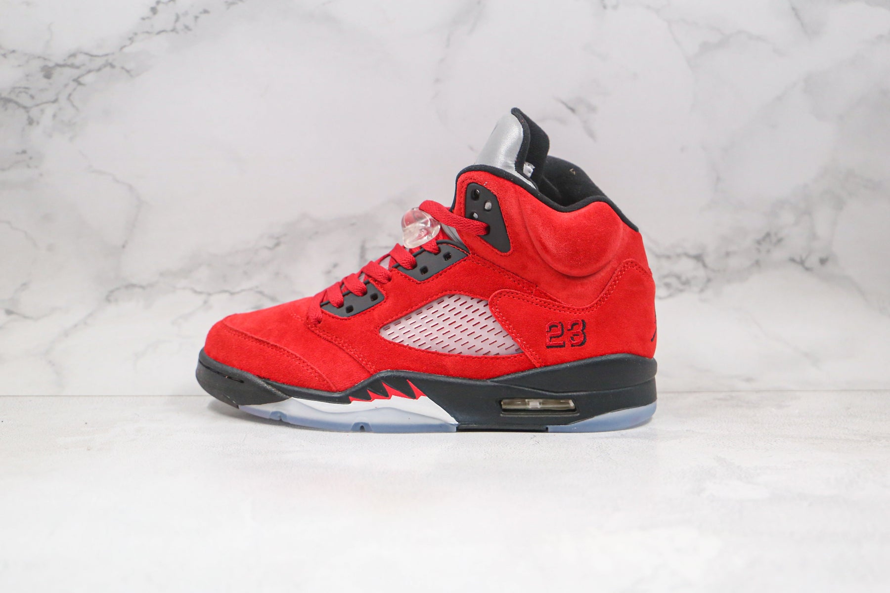 Jordan 5 Retro Raging Bull Red - Luxe Premium Brazil