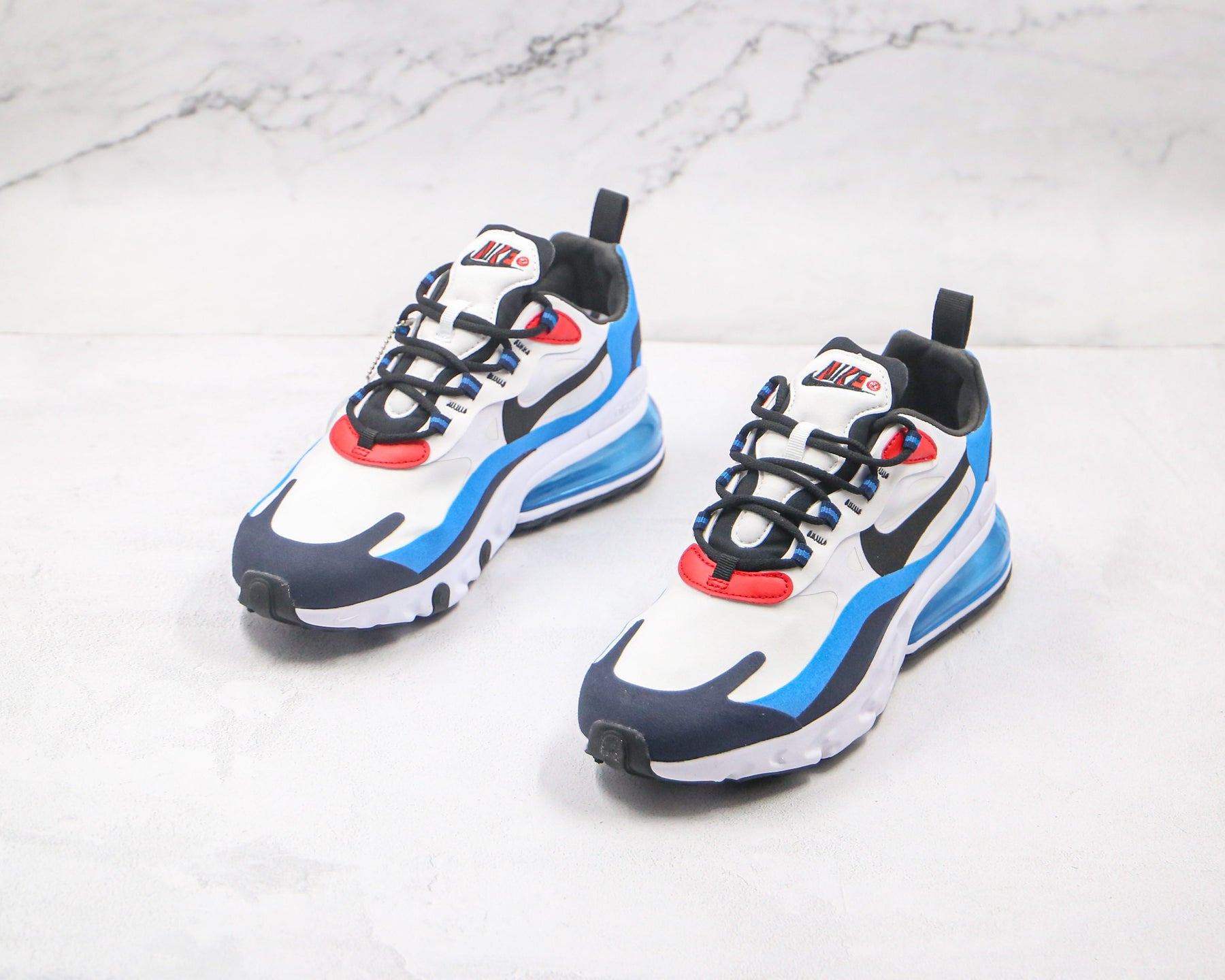 Nike Air Max 270 React Photo Blue University Red My Store