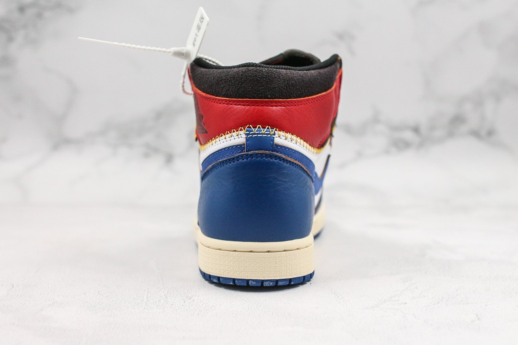 Jordan 1 Retro High Union Los Angeles Blue Toe Luxe Premium Brazil