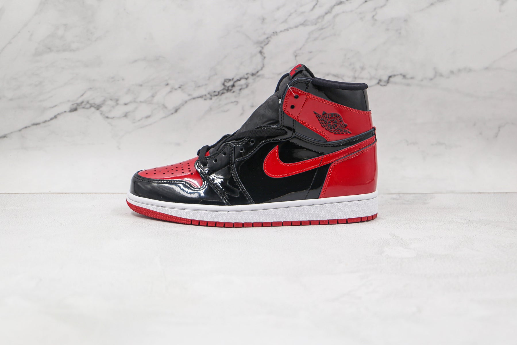 Jordan 1 Retro High OG Bred Patent Luxe Premium Brazil
