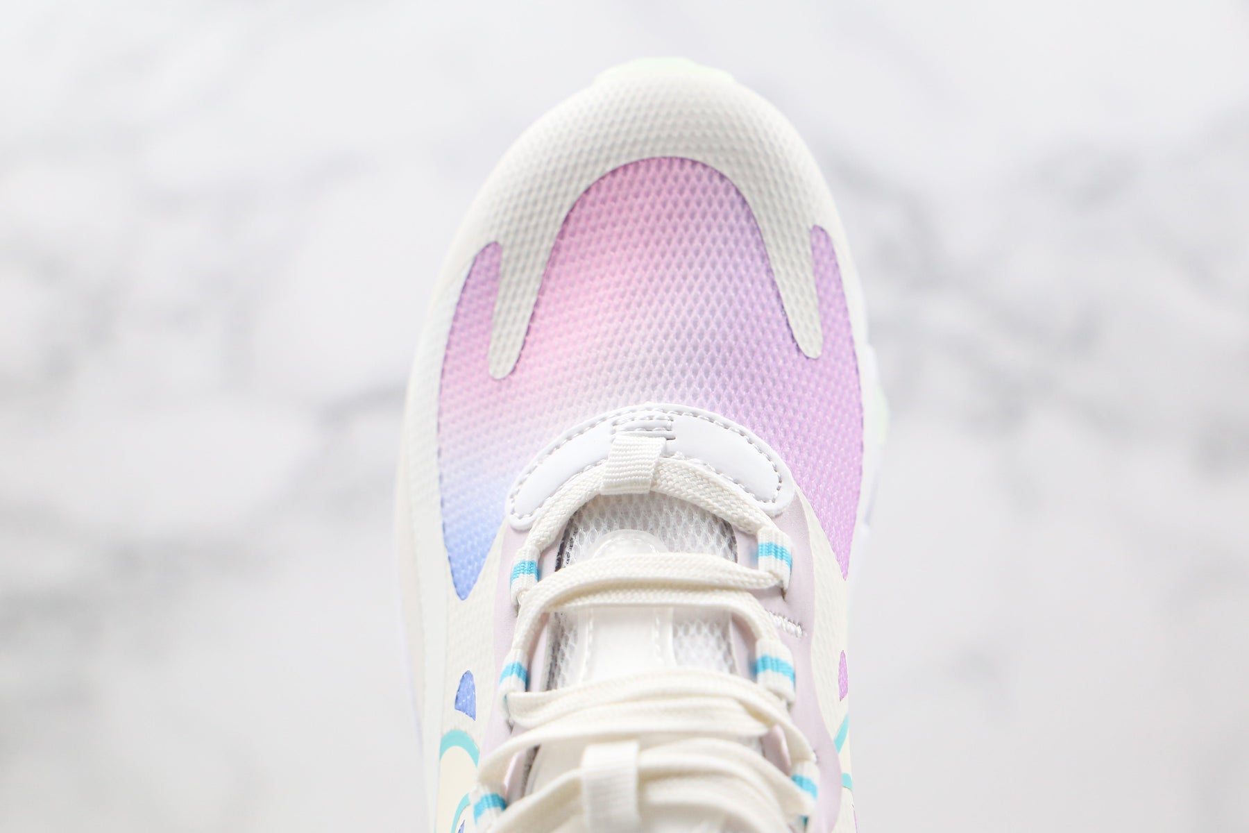 Nike Air Max 270 React Summit White Bleached Aqua My Store