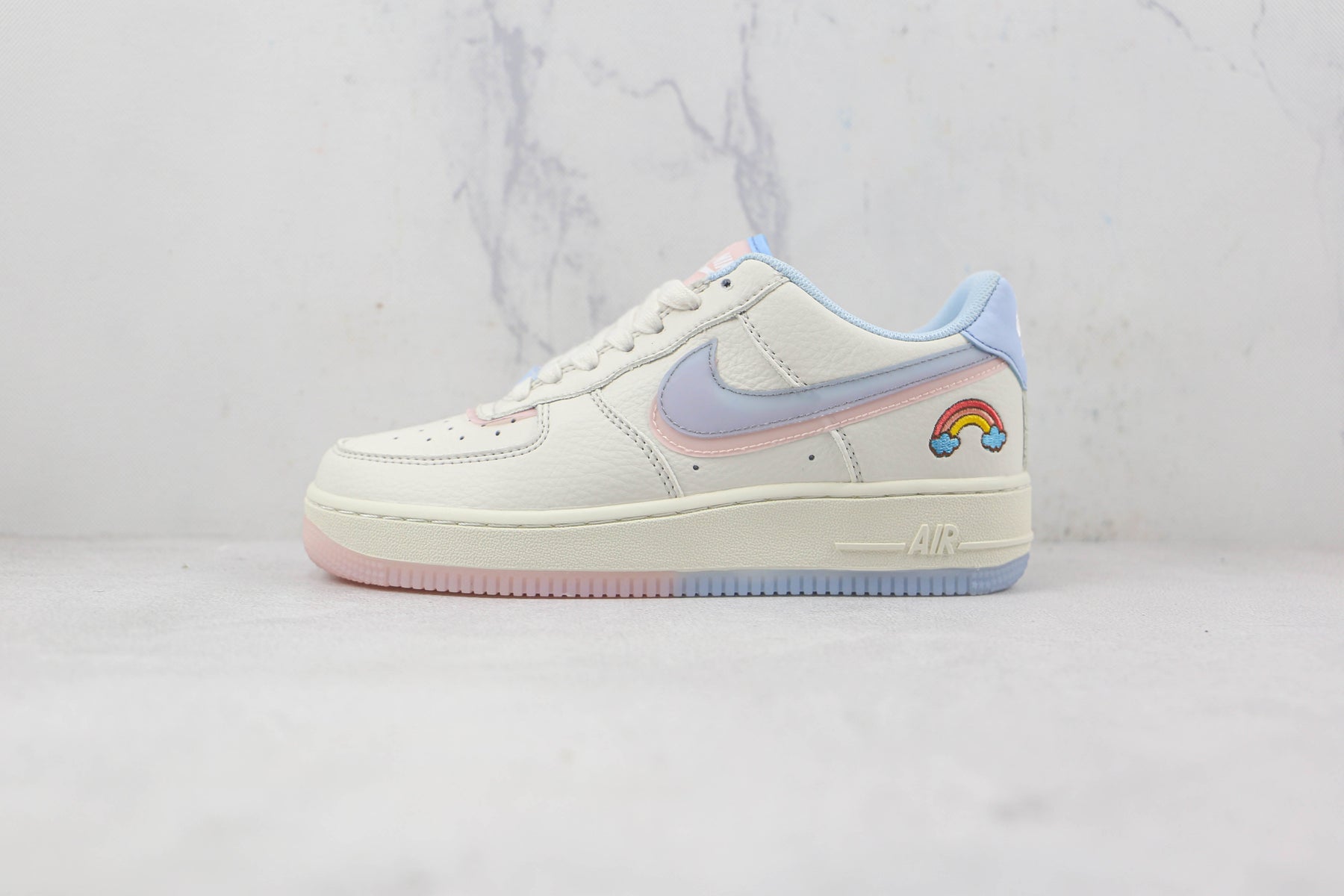 Nike Air Force 1 Double Swoosh Light Armory Blue My Store