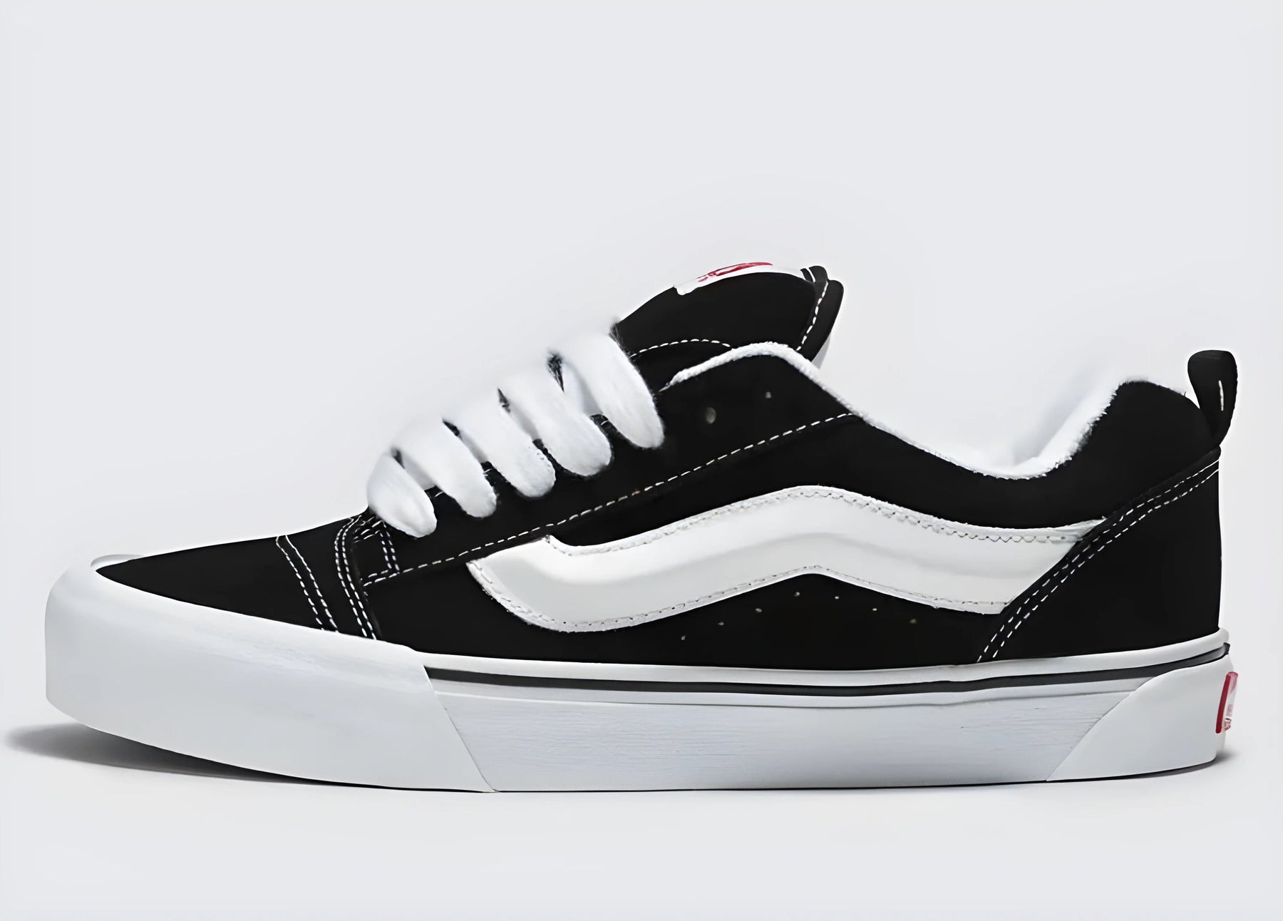 Vans Knu Skool Black White My Store