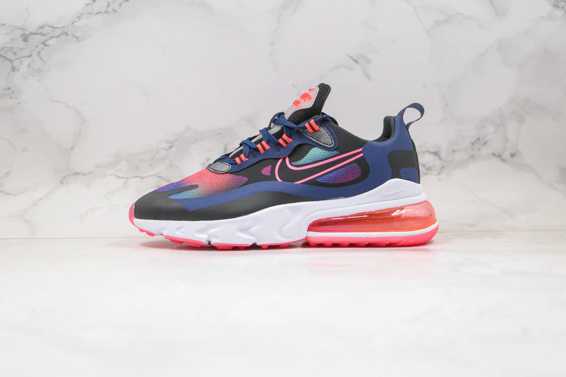 Nike Air Max 270 React Midnight Navy Hyper Pink My Store