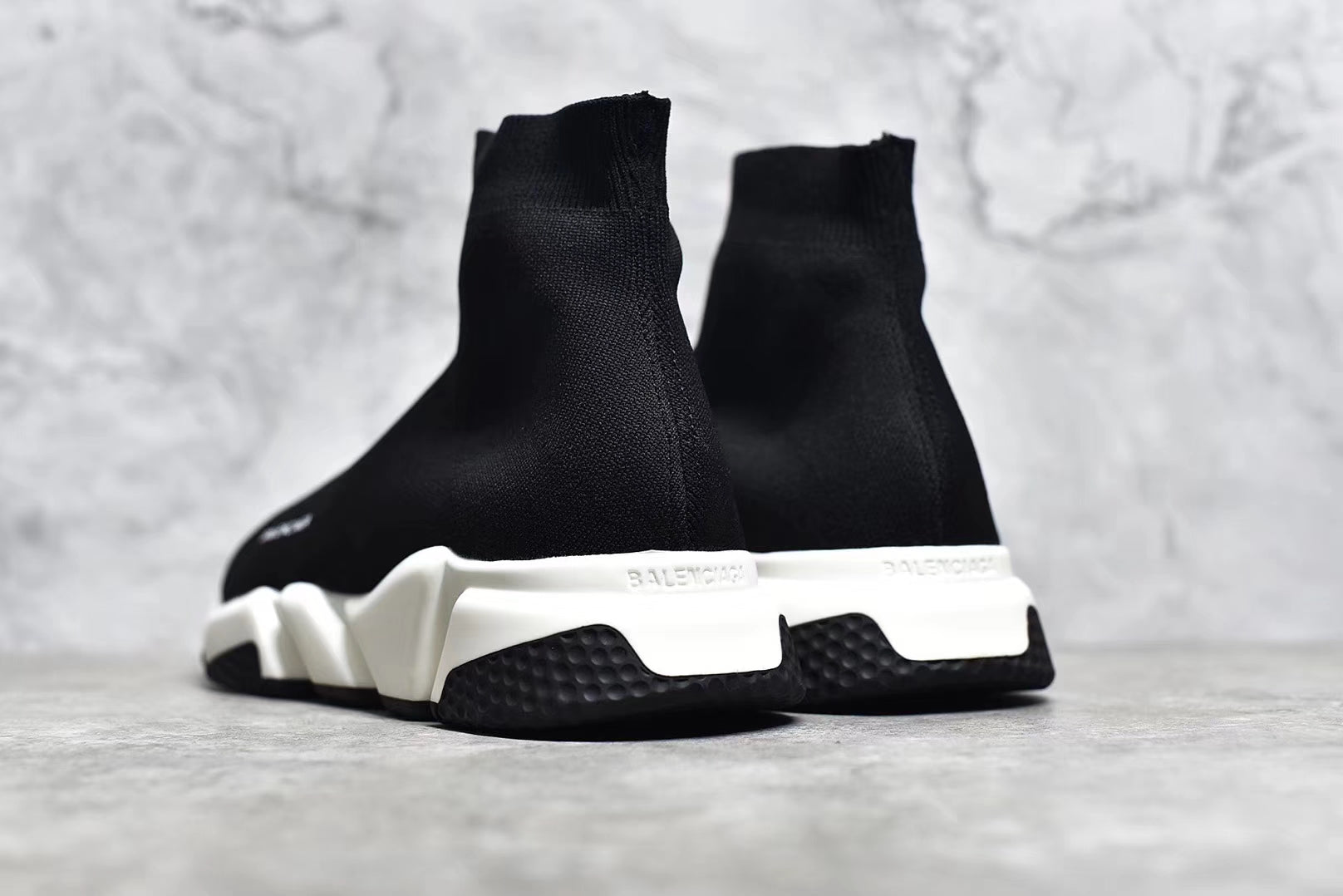 Balenciaga Speed Recycled Black White - Luxe Premium Brazil
