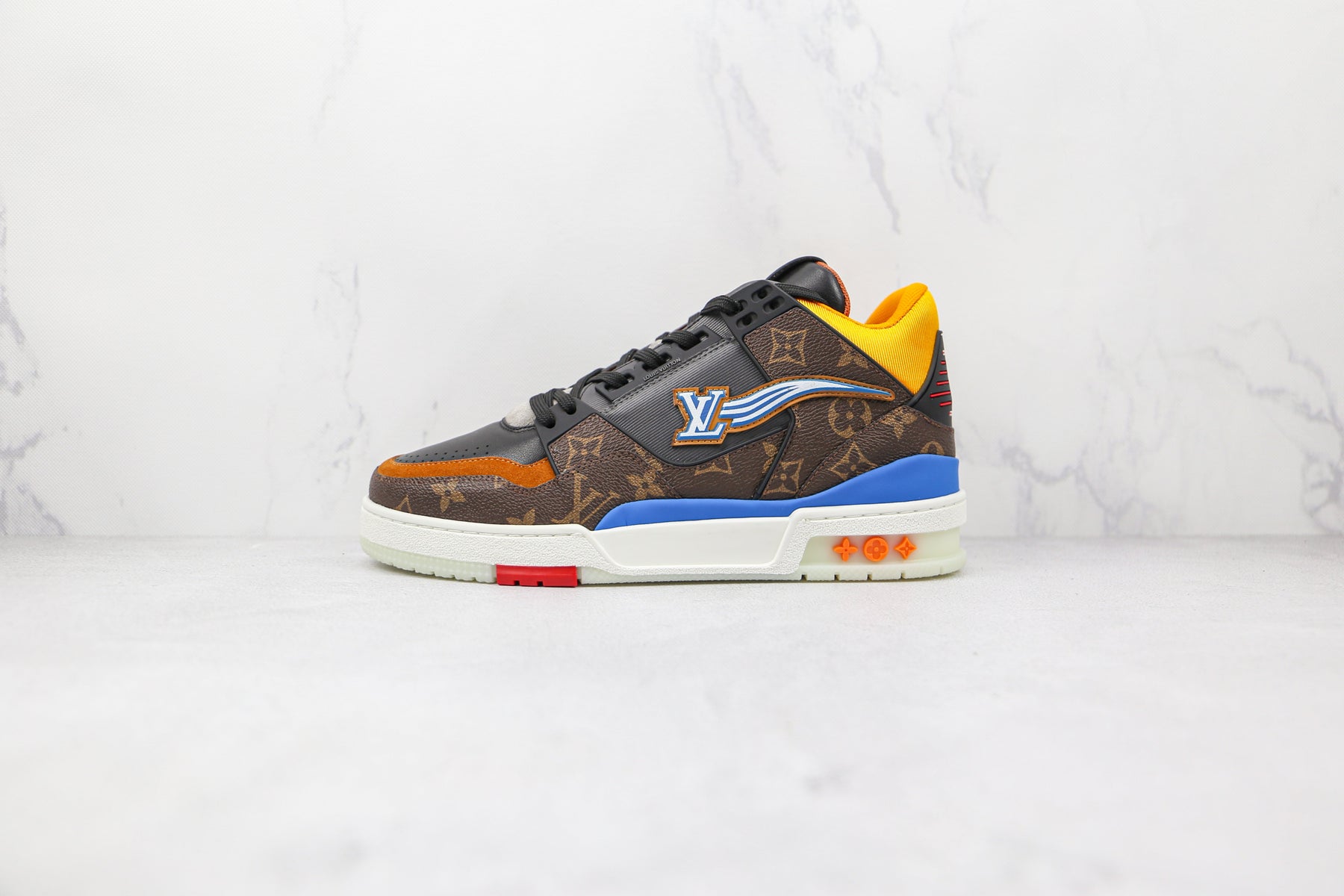 Louis Vuitton Trainer Ebene Multicolor - Luxe Premium Brazil