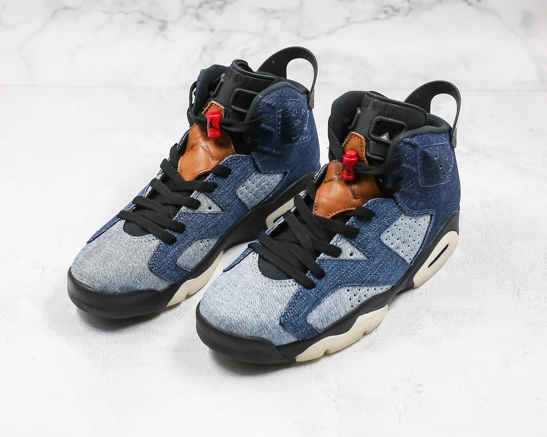 Jordan 6 Retro Washed Denim - Luxe Premium Brazil