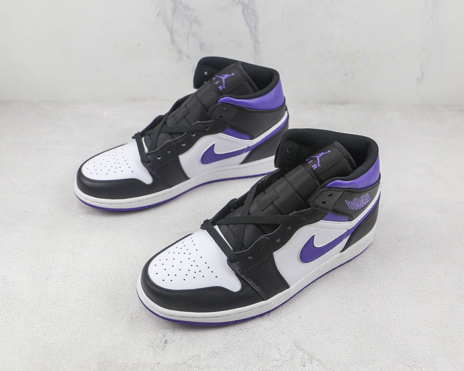 Jordan 1 Mid Dark Iris - Luxe Premium Brazil