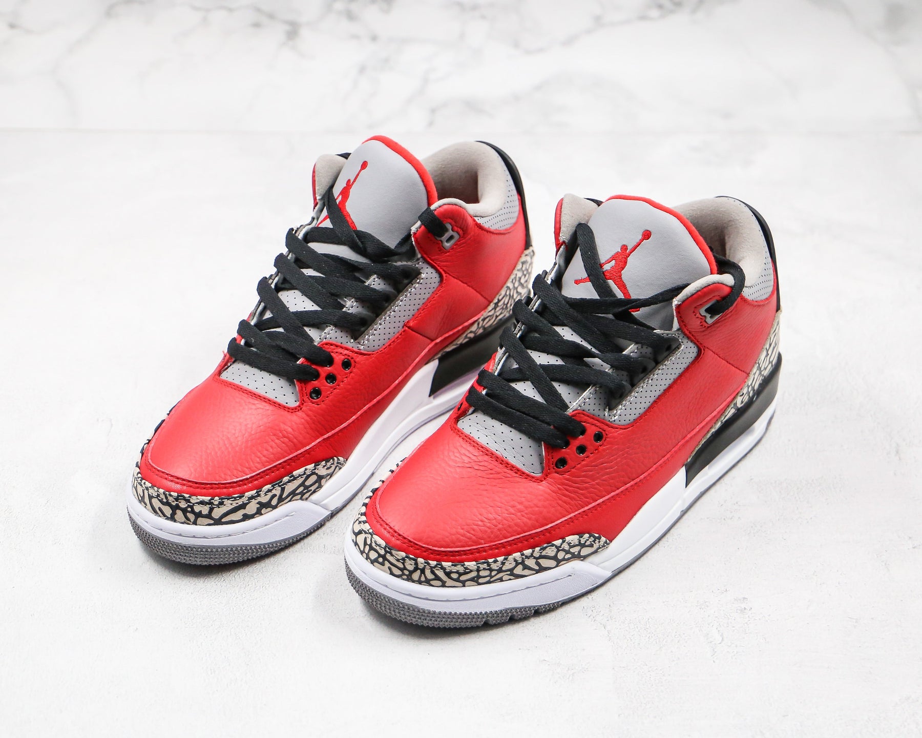 Jordan 3 Retro Unite Fire Red - Luxe Premium Brazil