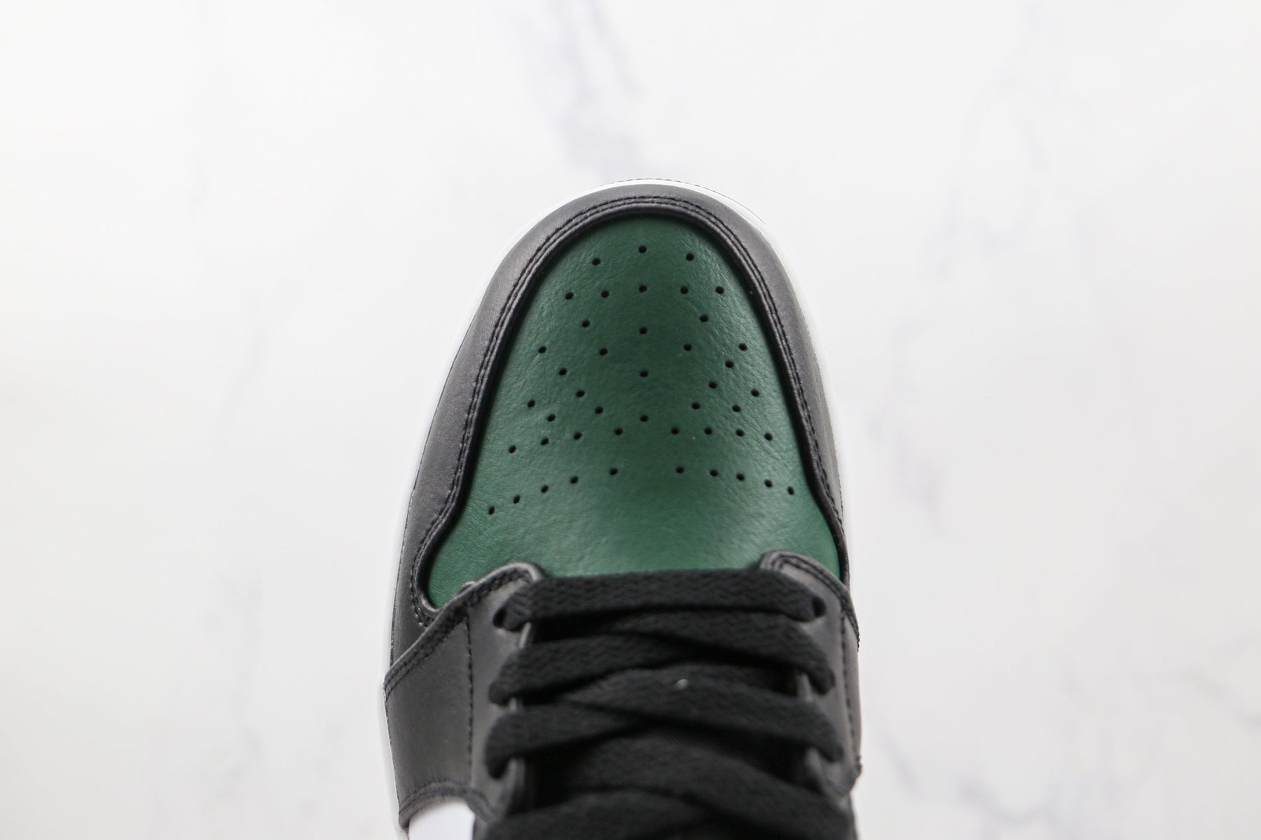 Jordan 1 Low Green Toe Luxe Premium Brazil