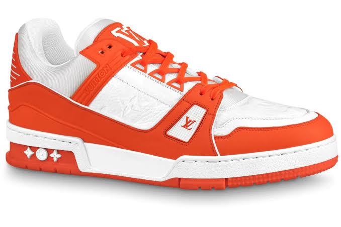 Louis Vuitton Trainer Monogram Denim Orange - Luxe Premium Brazil