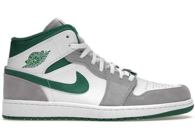 Jordan 1 Mid SE Grey Green - Luxe Premium Brazil