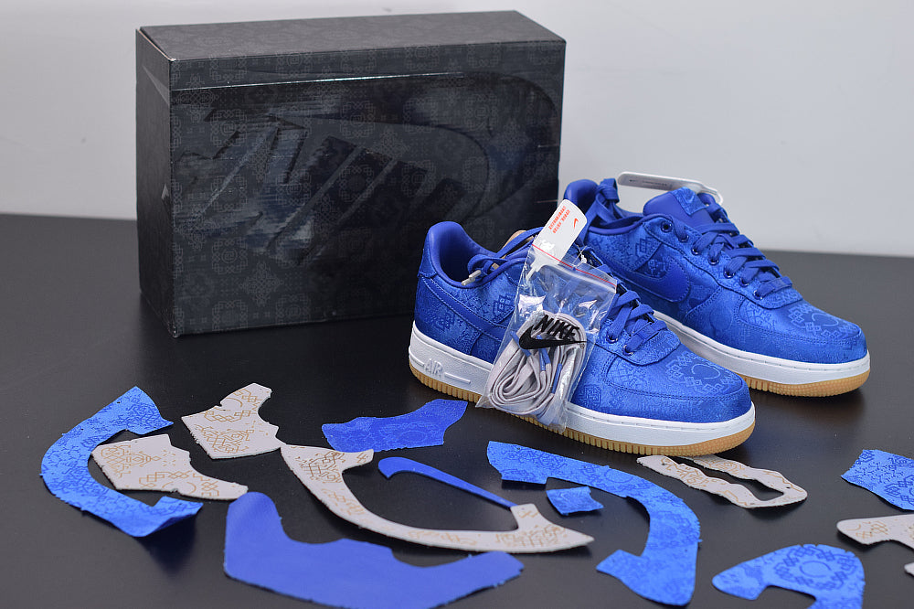 Nike Air Force 1 Clot Blue Silk My Store