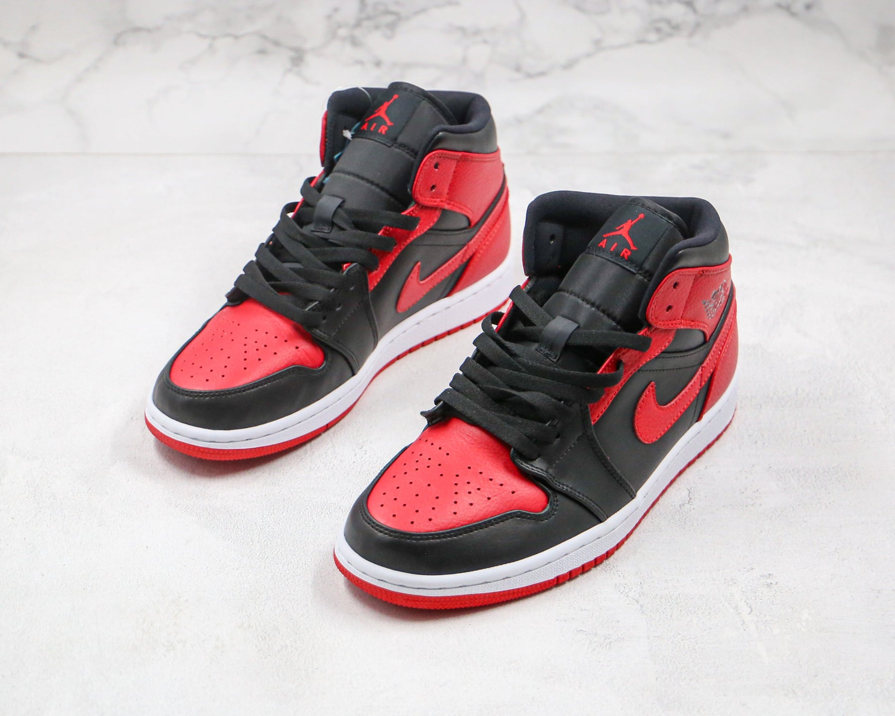 Jordan 1 Mid Reverse Bred Luxe Premium Brazil