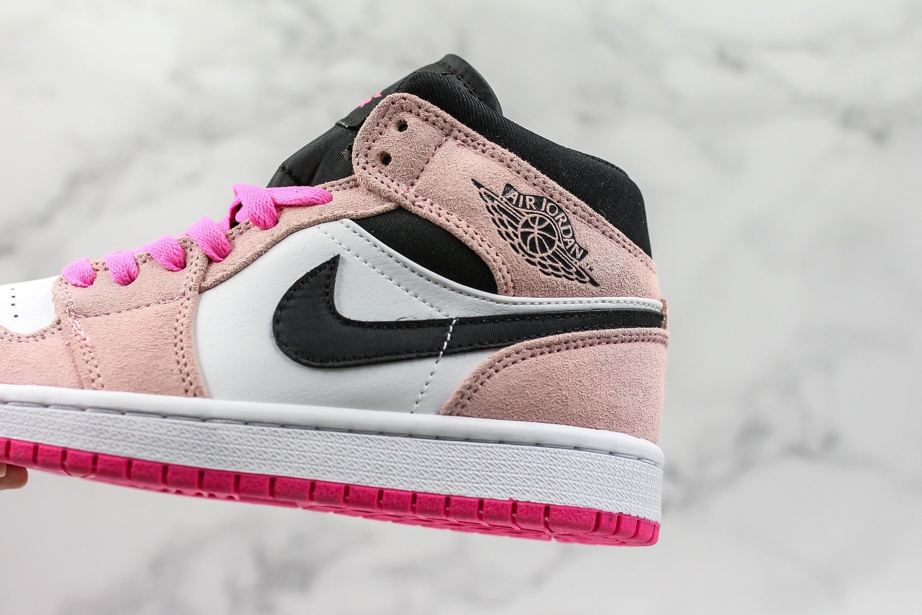 Jordan 1 Mid Crimson Tint Luxe Premium Brazil