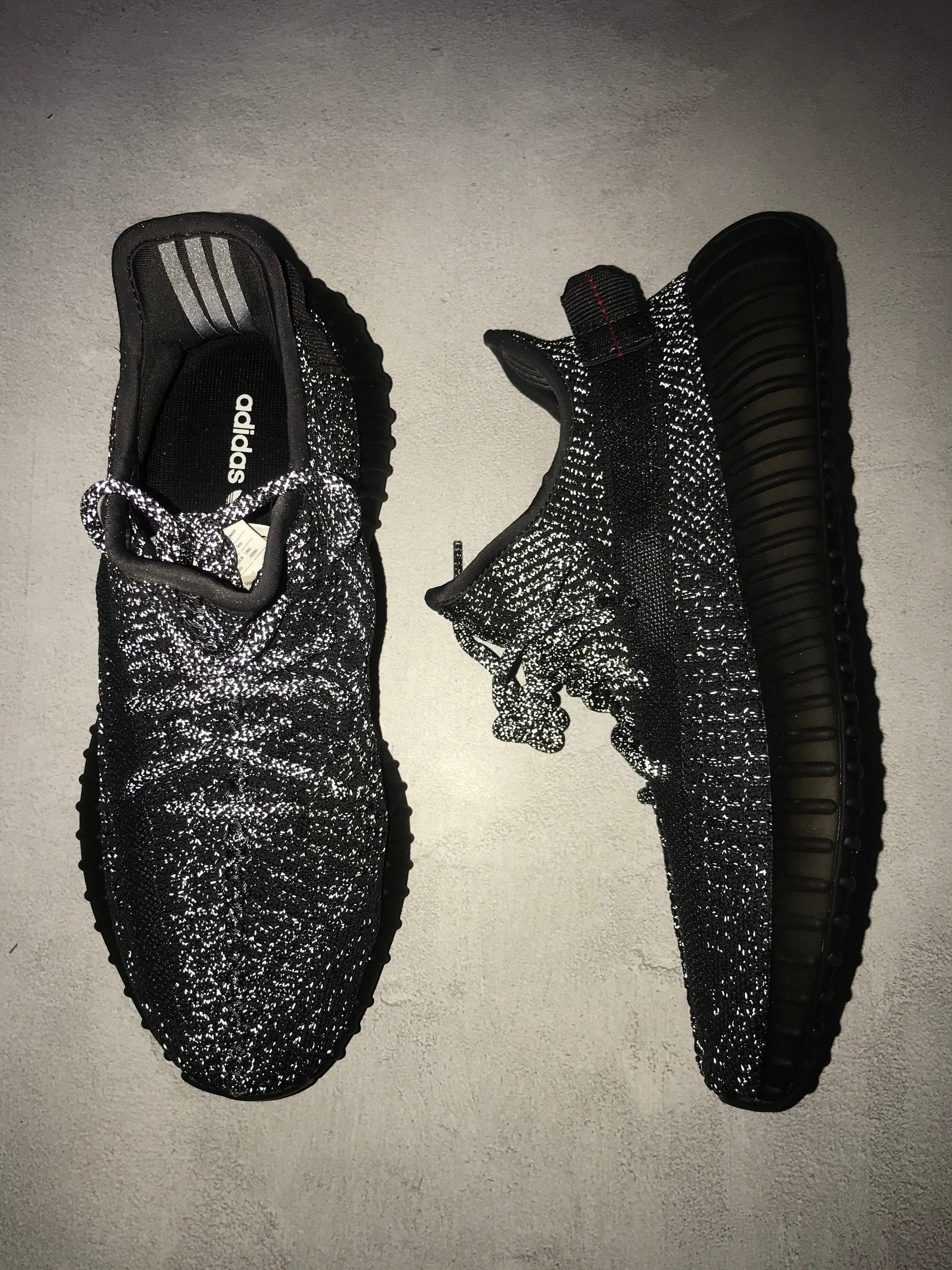 Adidas Yeezy Boost 350 V2 Static Black (Reflective) - Luxe Premium Brazil