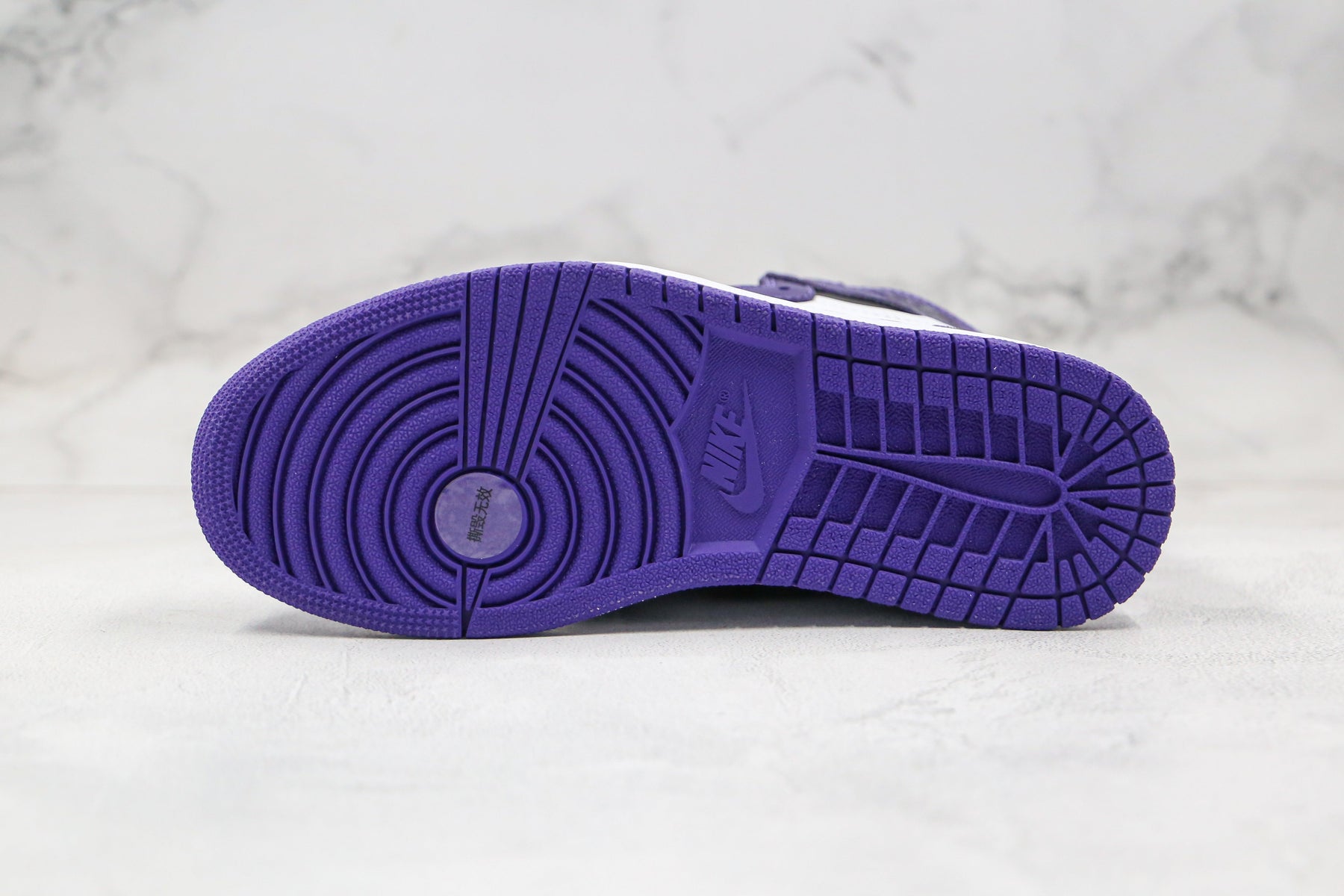 Jordan 1 Retro High Court Purple White Luxe Premium Brazil