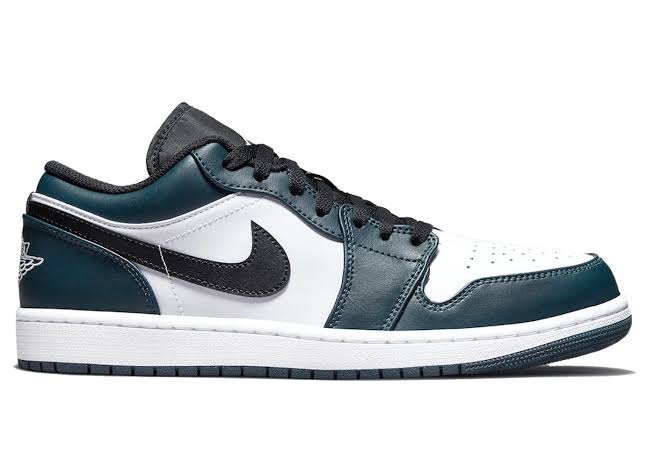 Jordan 1 Low Dark Teal Luxe Premium Brazil