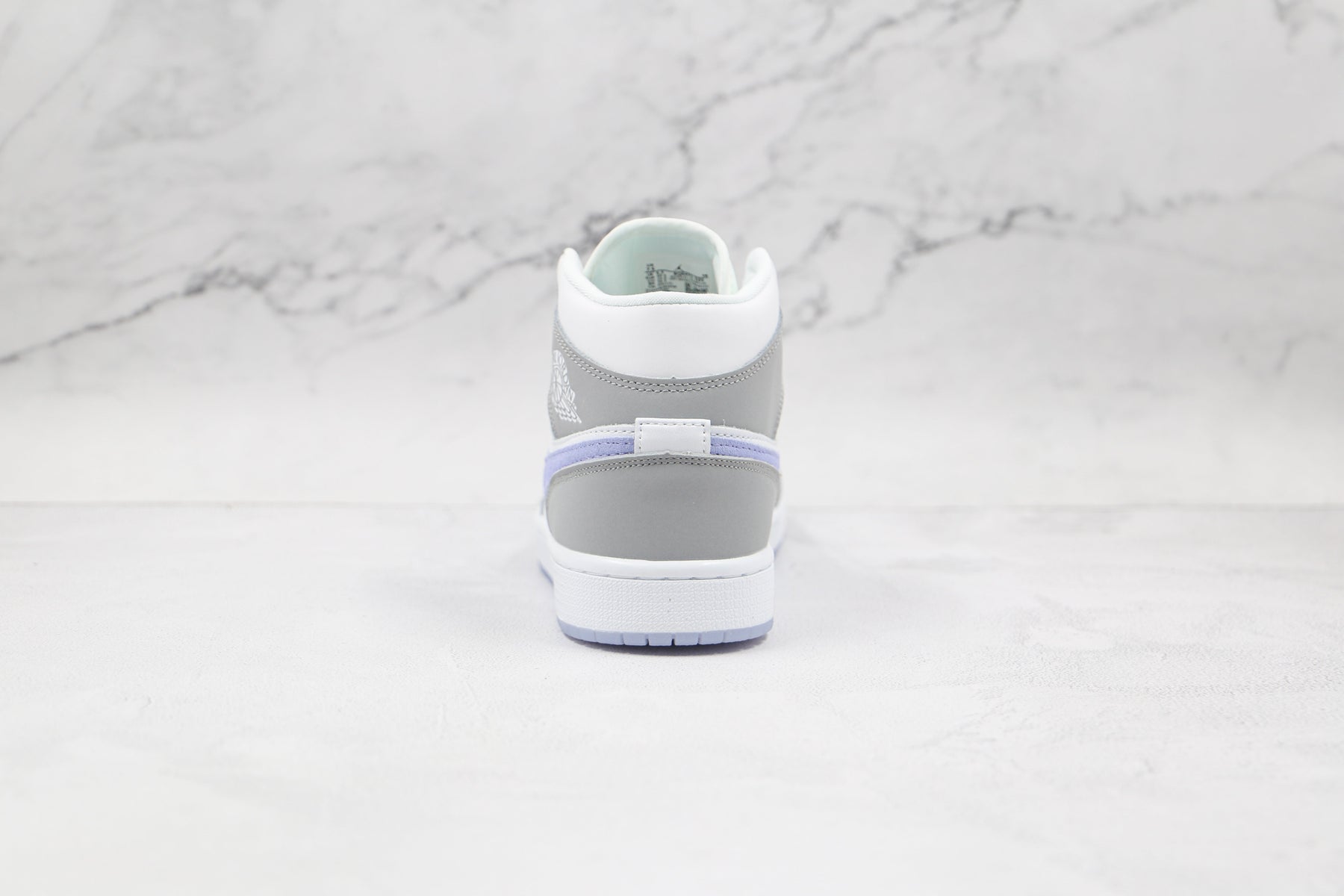Jordan 1 Mid Wolf Grey Aluminum - Luxe Premium Brazil