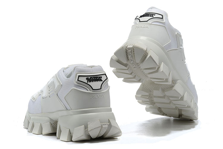 Prada Cloudbust Thunder Knit White - Luxe Premium Brazil