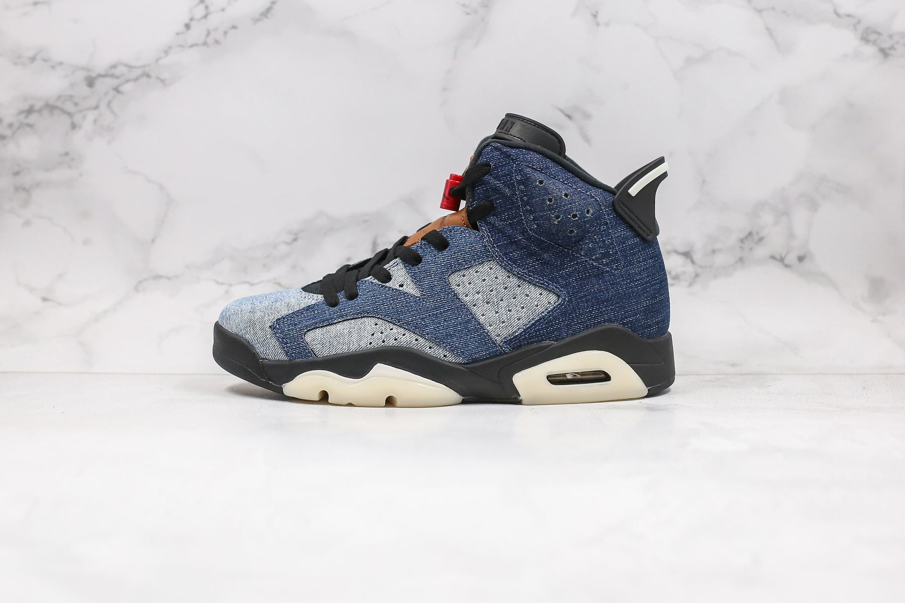 Jordan 6 Retro Washed Denim - Luxe Premium Brazil