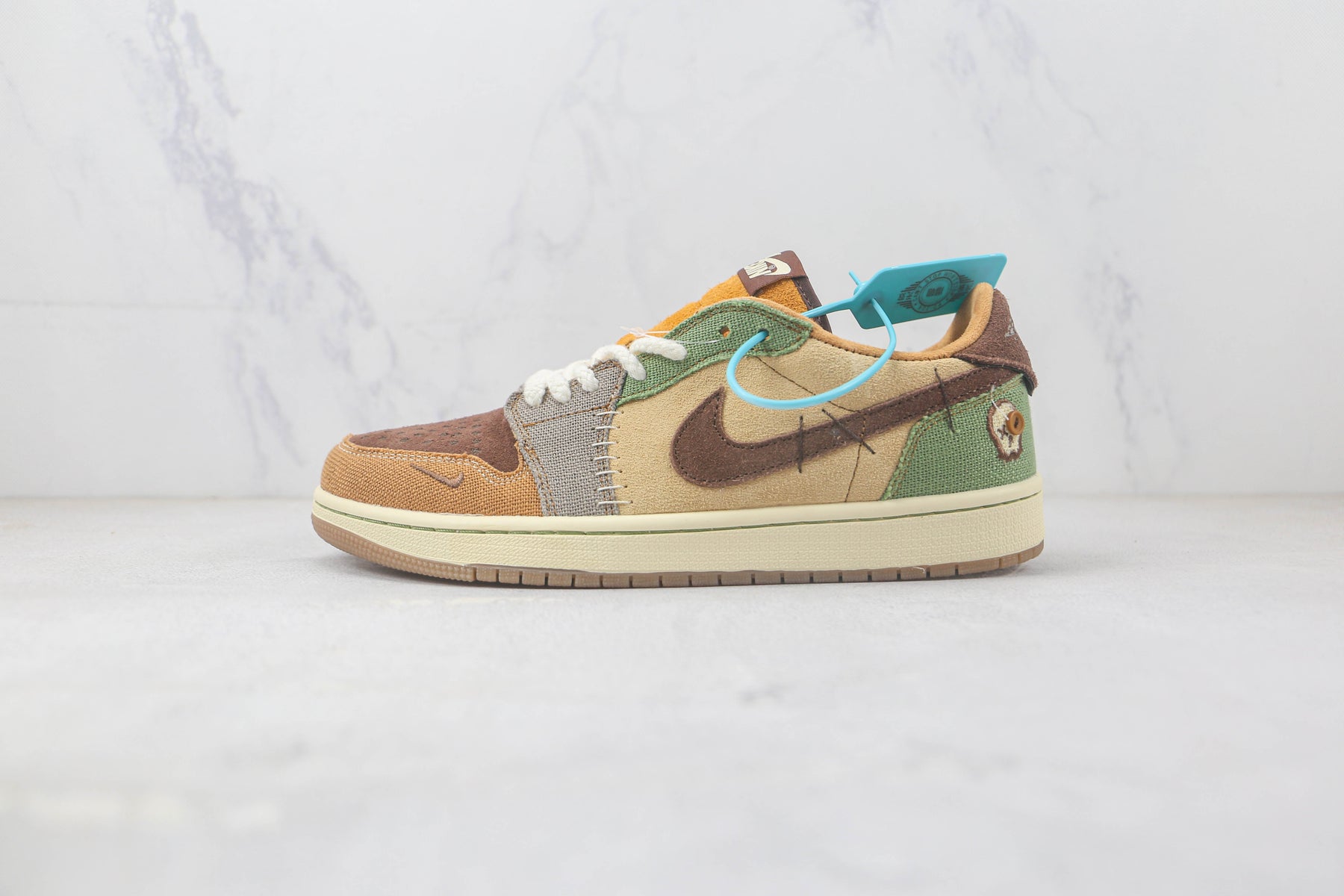 Jordan 1 Low Retro Low OG Zion Williamson Voodoo Luxe Premium Brazil