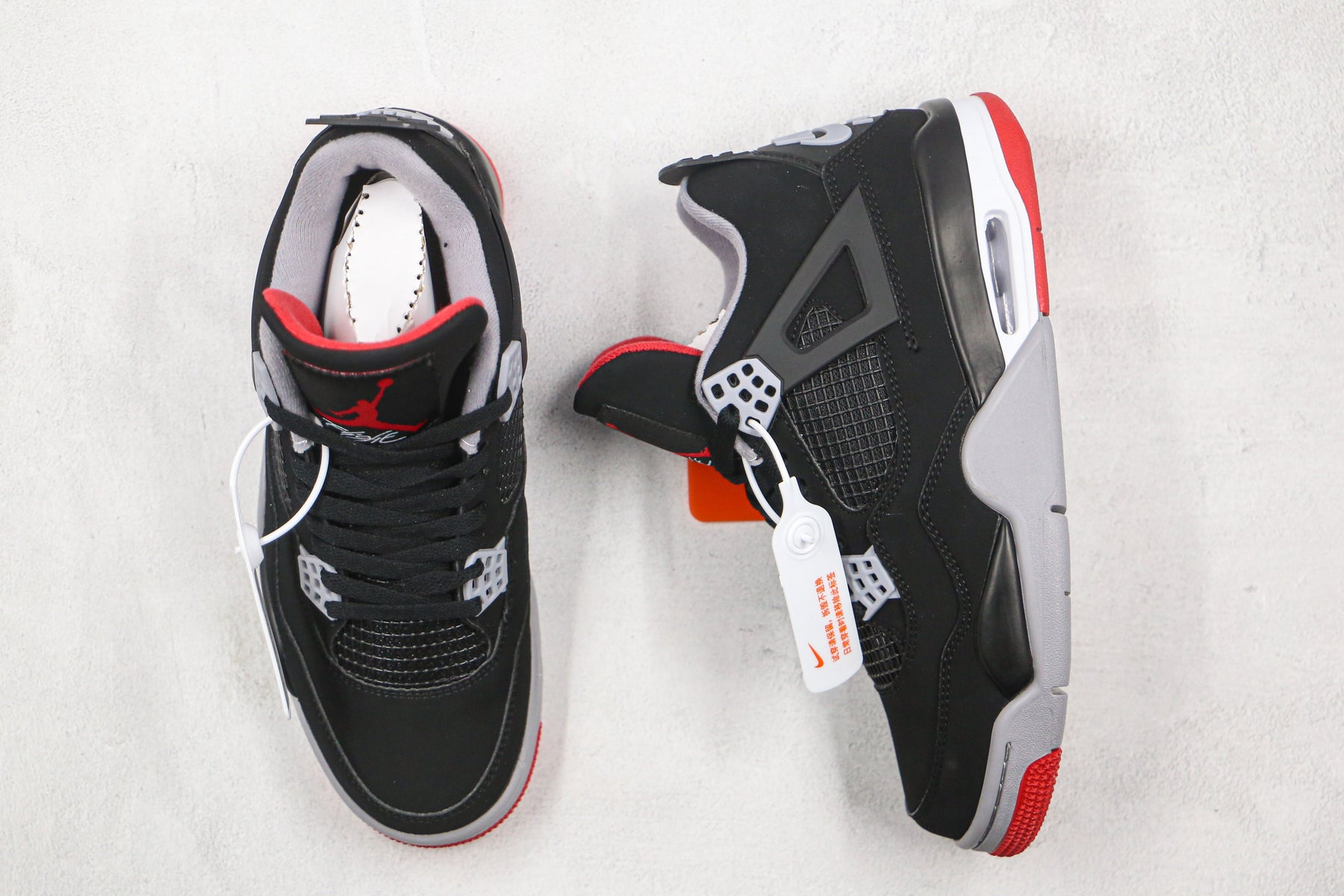 Jordan 4 Retro Bred - Luxe Premium Brazil
