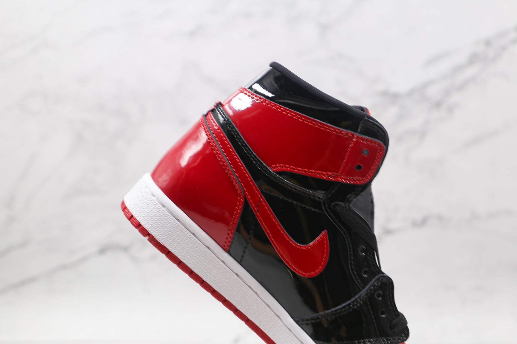 Jordan 1 Retro High OG Bred Patent Luxe Premium Brazil