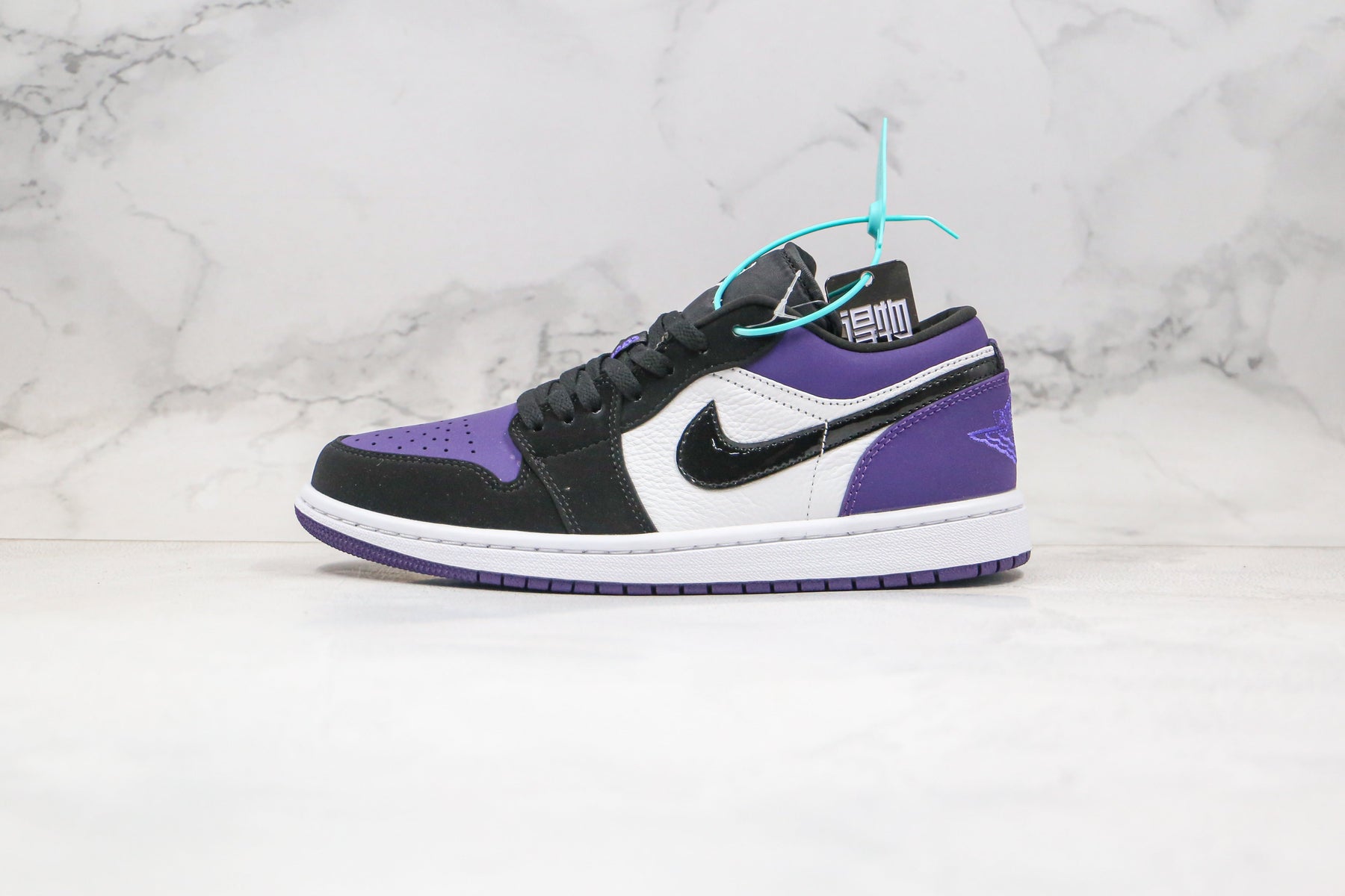 Jordan 1 Low Court Purple Luxe Premium Brazil