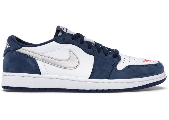 Jordan 1 Low SB MidNight Navy Luxe Premium Brazil