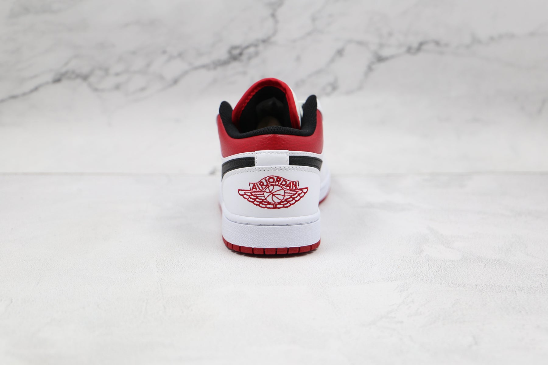 Jordan 1 Low White Gym Red Luxe Premium Brazil