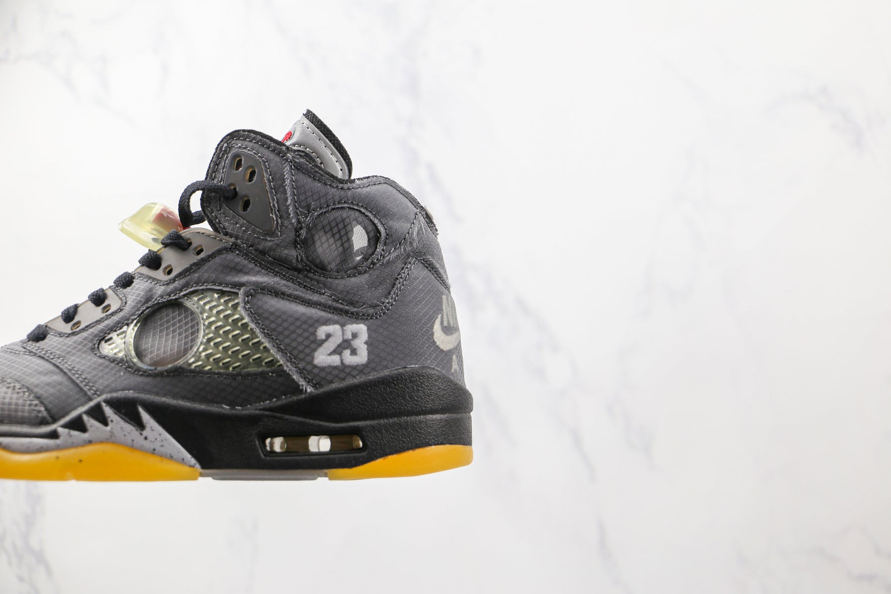 Jordan 5 Retro Off-White Black - Luxe Premium Brazil