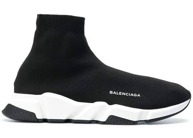 Balenciaga Speed Recycled Black White - Luxe Premium Brazil