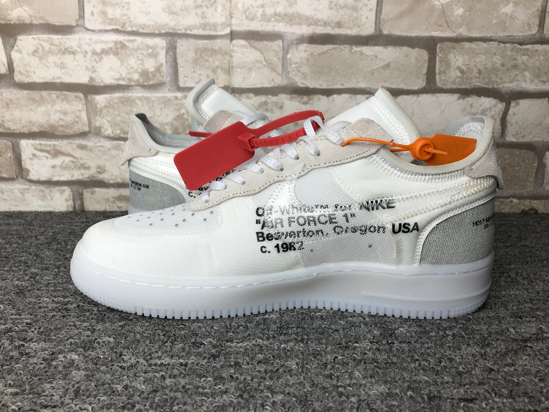 Nike Air force 1 Low Off White White My Store