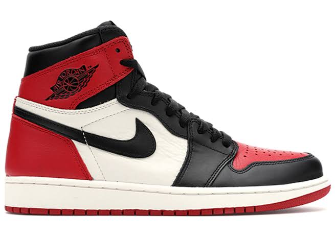 Jordan 1 Retro High Bred Toe Luxe Premium Brazil