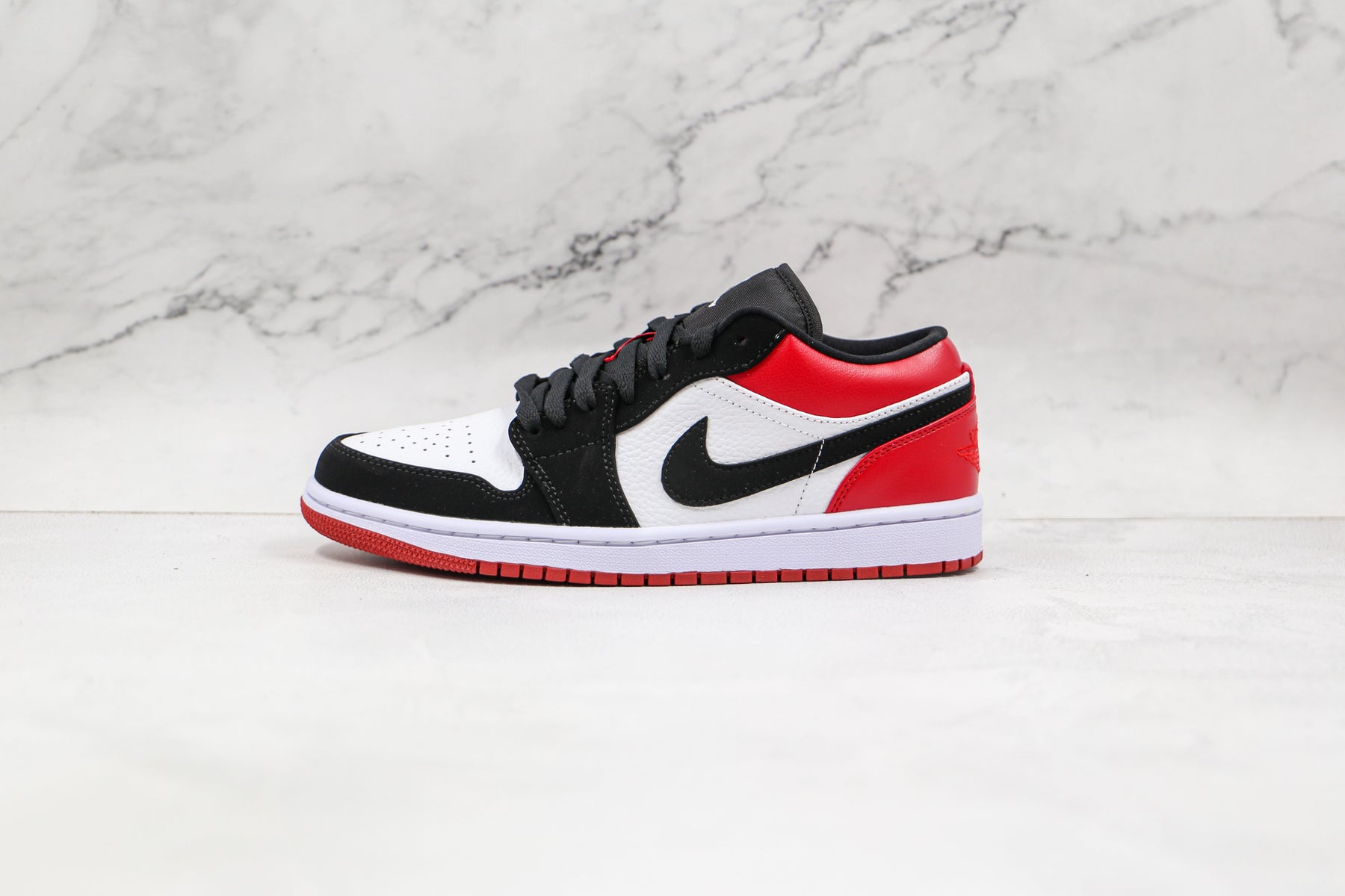 Jordan 1 Low Black Toe Luxe Premium Brazil