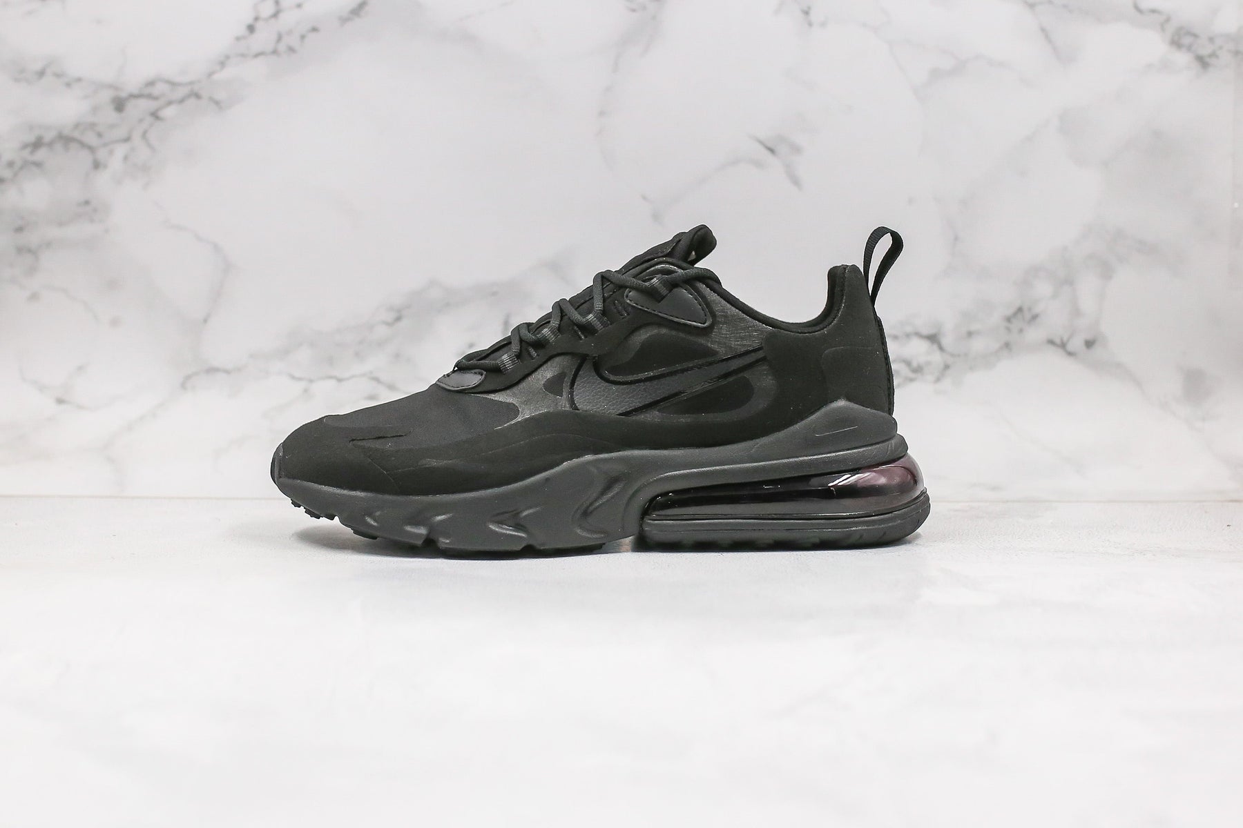 Nike Air Max 270 React Triple Black My Store