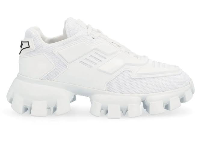 Prada Cloudbust Thunder Knit White - Luxe Premium Brazil