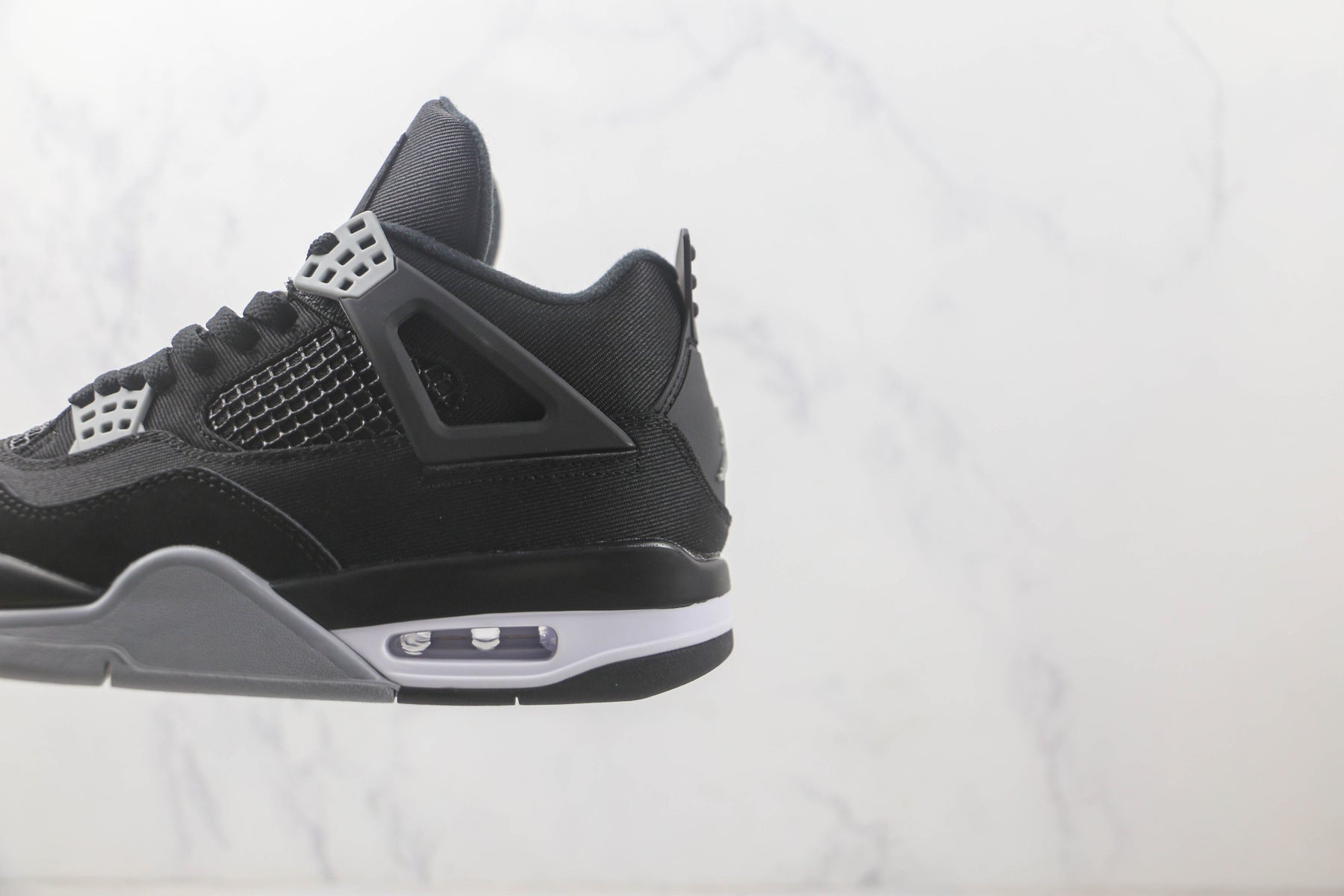 Jordan 4 Retro SE Black Canvas - Luxe Premium Brazil