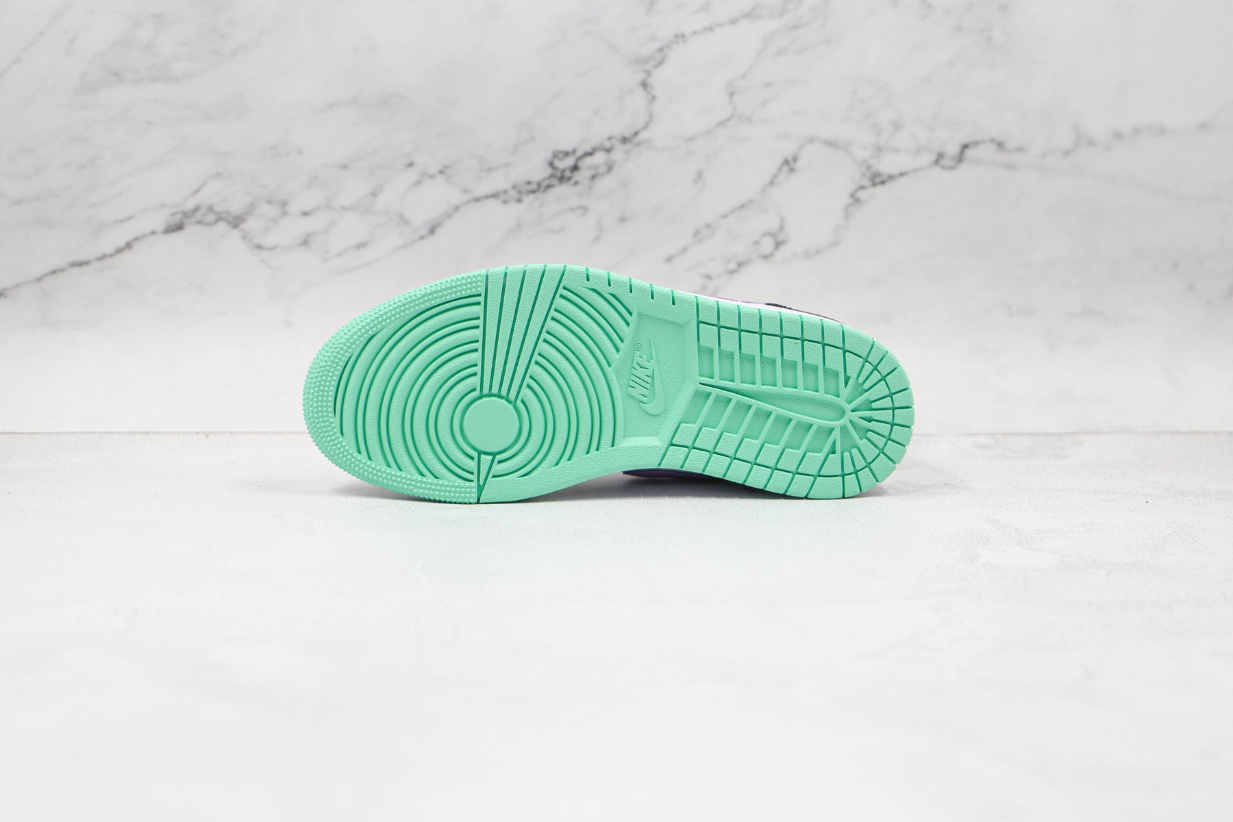Jordan 1 Low Green Glow Violet Shock Luxe Premium Brazil