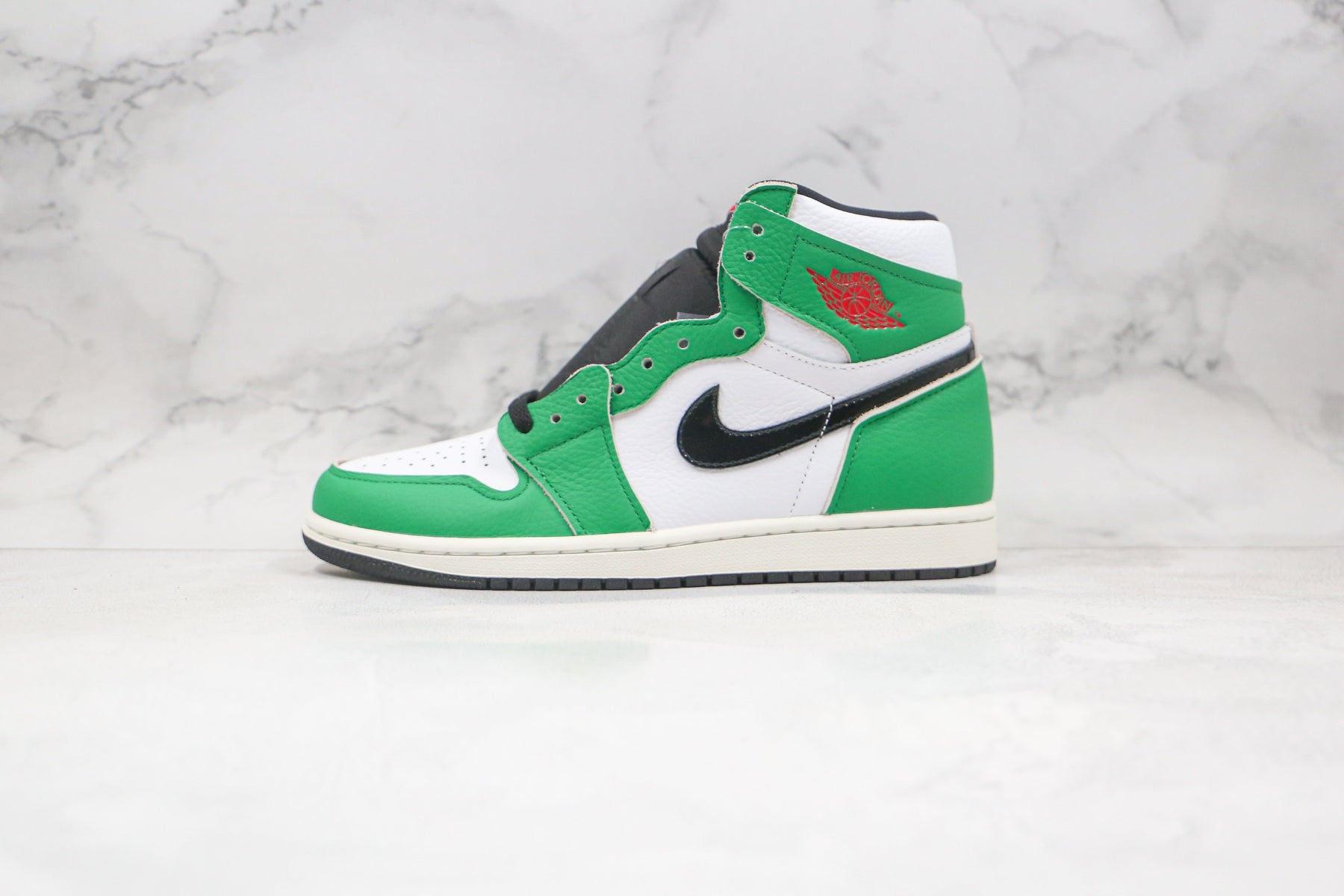 Jordan 1 Retro High Lucky Green Luxe Premium Brazil