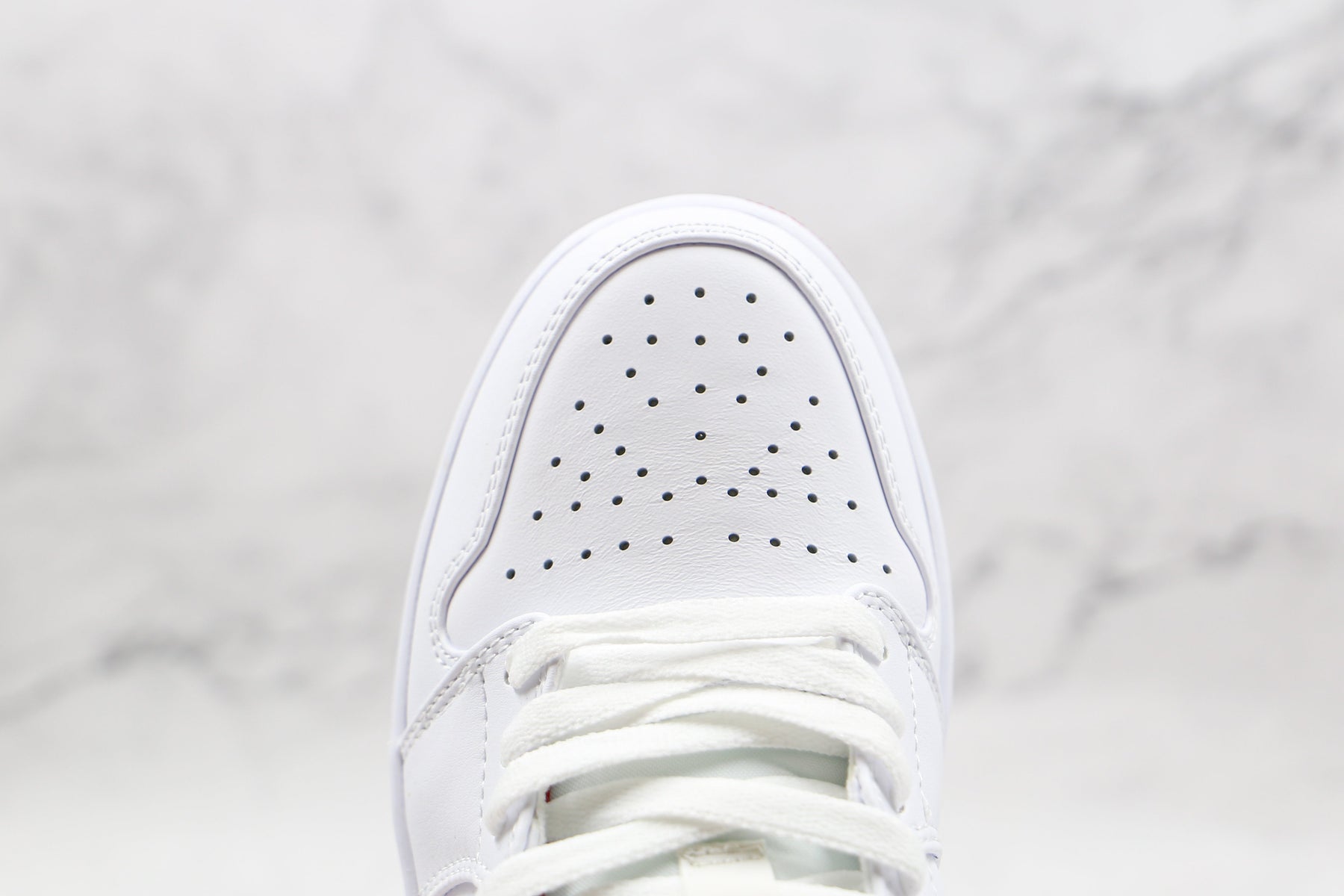 Jordan 1 Low White Gym Red Luxe Premium Brazil