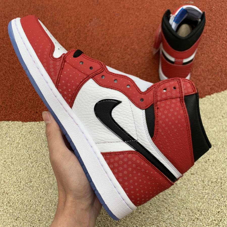 Jordan 1 Retro High Spider Man Origin Story Luxe Premium Brazil