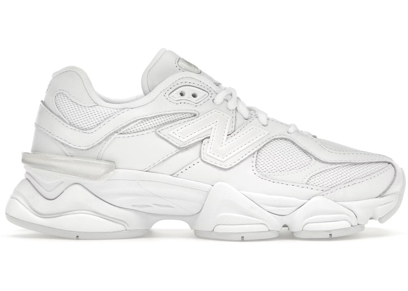 New Balance 9060 Triple White - Luxe Premium Brazil