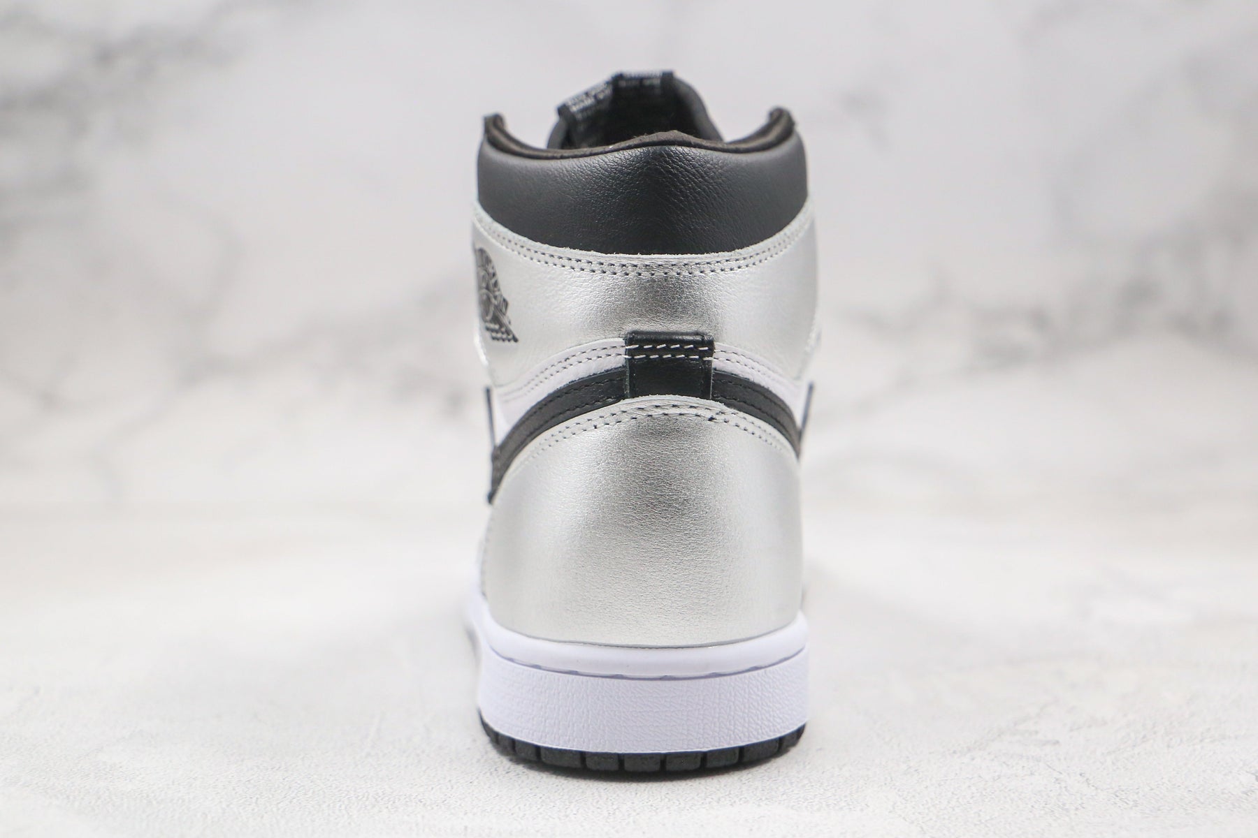 Jordan 1 Retro High Silver Toe Luxe Premium Brazil